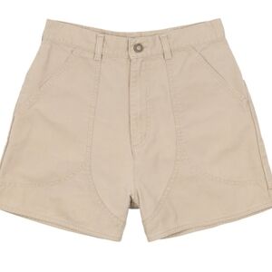 Patagonia We Stand Up Women's Khaki Shorts Sz 12 Vintage